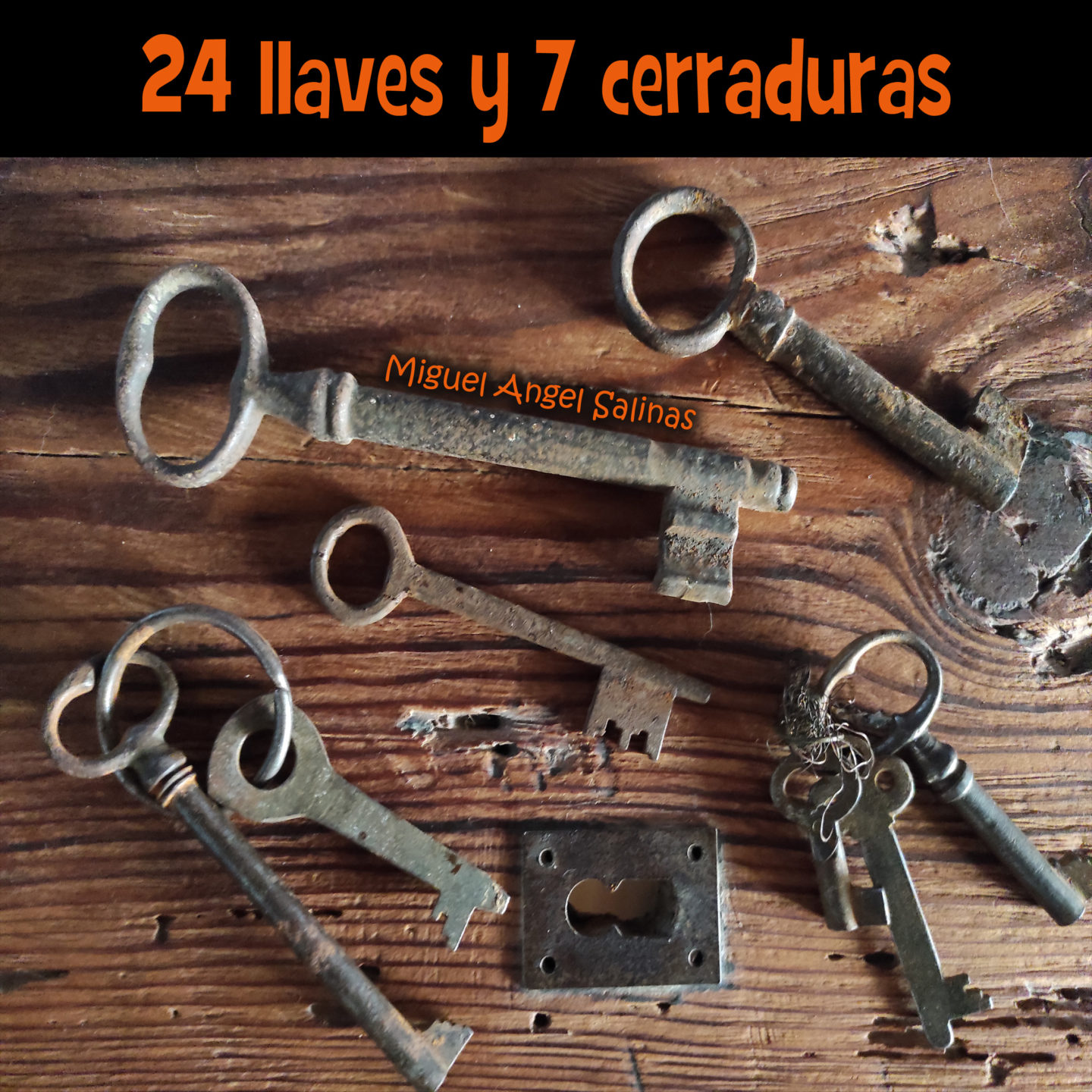 24 llaves y 7 cerraduras